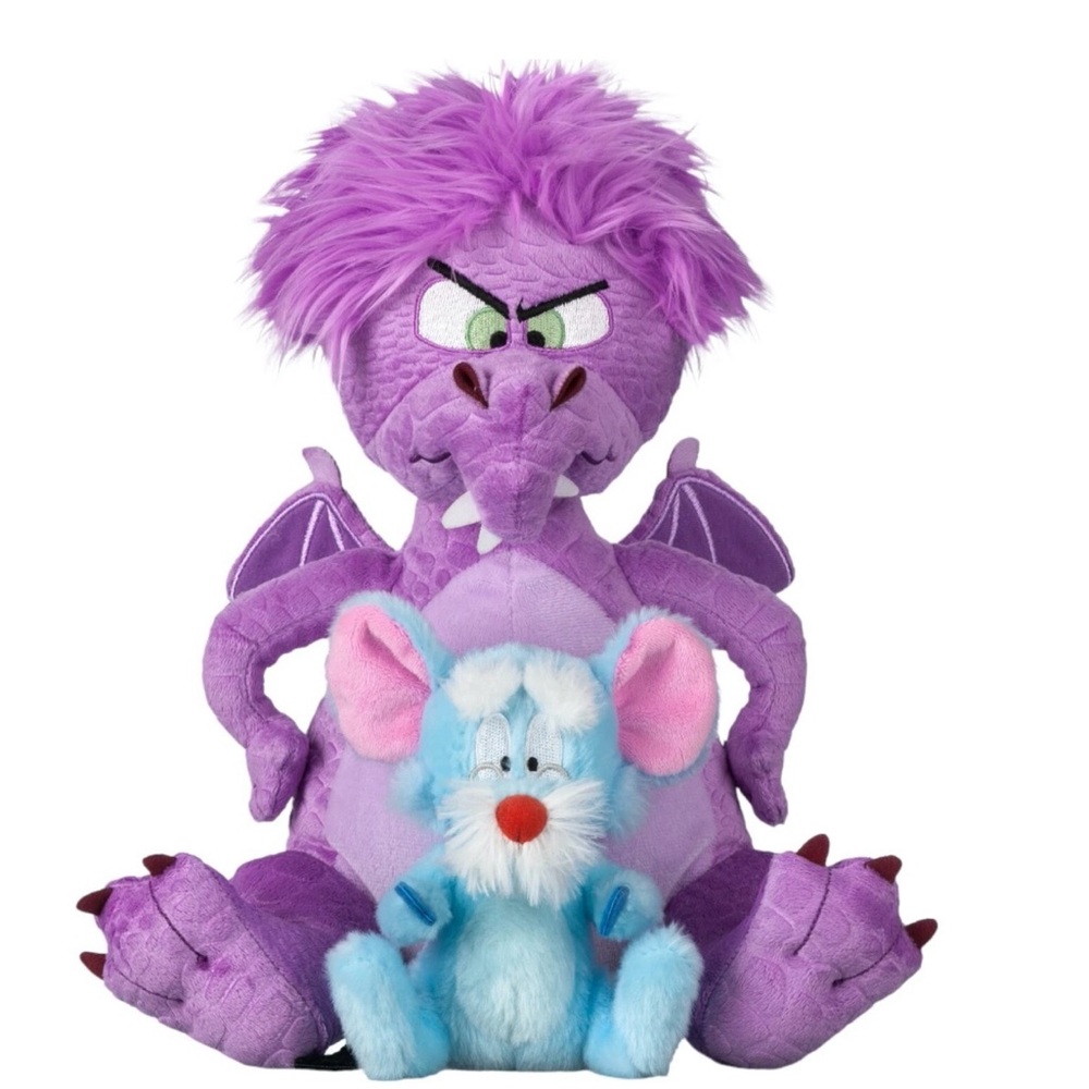 2023 Disney decades collection madam min and Merlin plush set